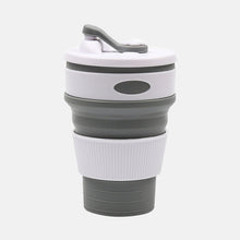 Load image into Gallery viewer, Portable Silicone Cup Hot FoldingTelescopic Multi-function Collapsible Drinking Coffee Cup Foldable Silica Mug Travel Cute Mugs
