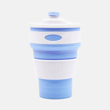 Load image into Gallery viewer, Portable Silicone Cup Hot FoldingTelescopic Multi-function Collapsible Drinking Coffee Cup Foldable Silica Mug Travel Cute Mugs
