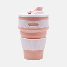 Load image into Gallery viewer, Portable Silicone Cup Hot FoldingTelescopic Multi-function Collapsible Drinking Coffee Cup Foldable Silica Mug Travel Cute Mugs
